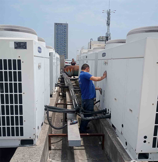 安宁中央空调制热和不制冷系统维修方法